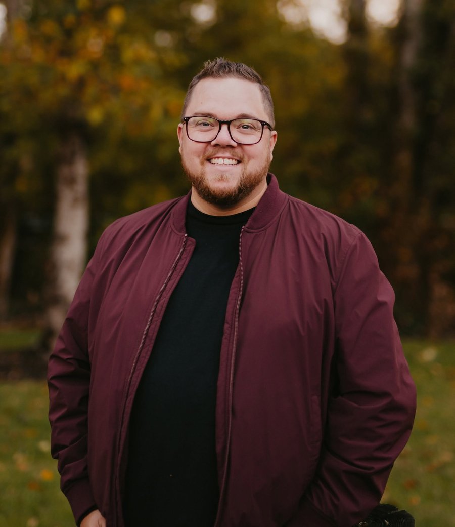 Luke Knoll, creative director and worship pastor at Knoll Creative